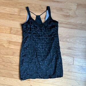Alice & Trixie Black Geometric Dress